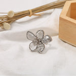 Flower Metal Rings