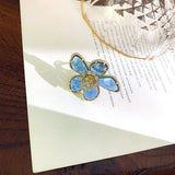 Flower Metal Rings