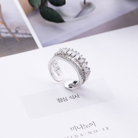 Rings Micro Paved CZ