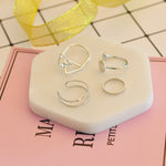 4 pcs/set Rings For Royal Women Party Gift