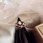 Elegant Multilayer Cross Rings