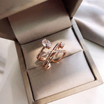 Elegant Multilayer Cross Rings