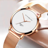 watches waterproof rose gold