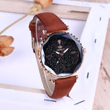 watches leather strap Quartz