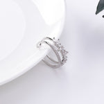 Double Layer Rings For Women