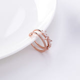 Double Layer Rings For Women