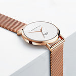 watches waterproof rose gold