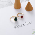 New Korean 2pcs/set Rings