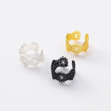 New Popular Hollow Lace Open Rings