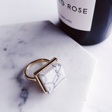 Minimalist Geometric Finger Ring