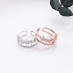 Double Layer Rings For Women