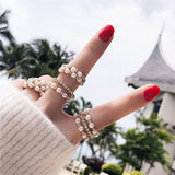 Pearl Open Rings