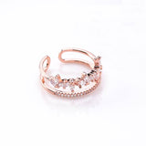 Double Layer Rings For Women